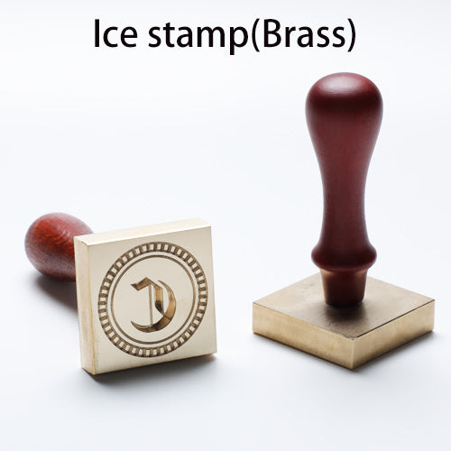 Custom Ice stamp (made of brass)