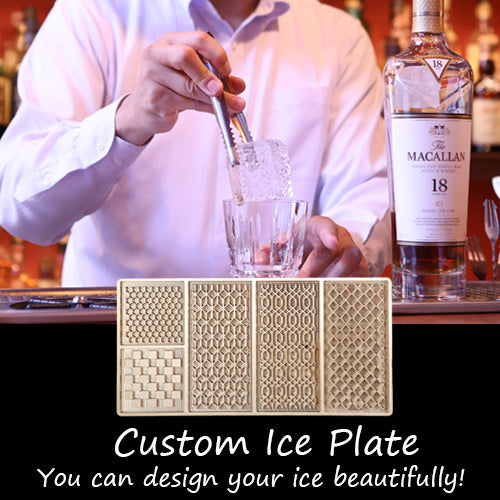 custom Ice stamp (made of brass) Plate type