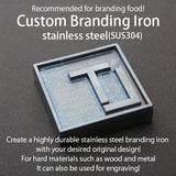 Custom 304 Stainless Steel Branding Iron