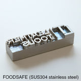 Custom 304 Stainless Steel Branding Iron